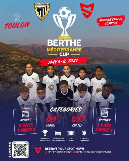 Berthe Méditerranée Cup listing