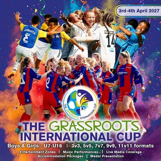 Vermelding van De Grassroots International Cup