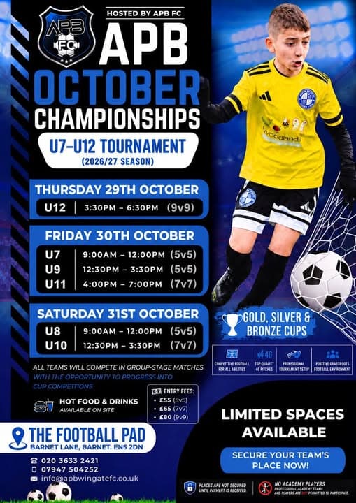 APB October Championships flyer