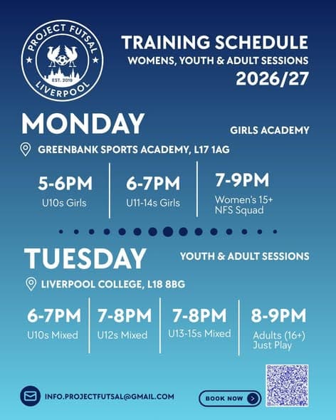 PF Liverpool Youth Development Series flyer