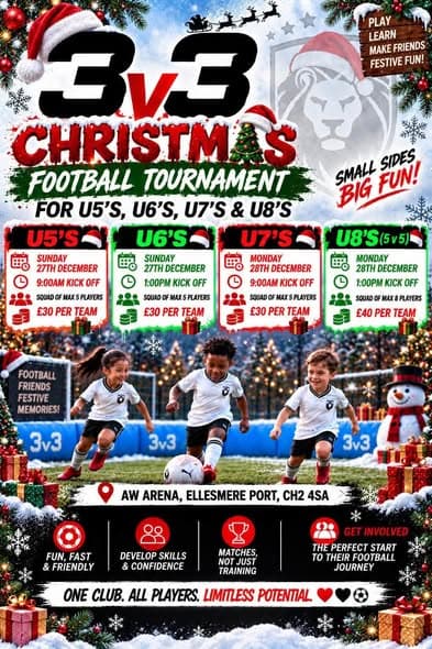 AW Arena Halloween & Christmas Football Tournaments image 2