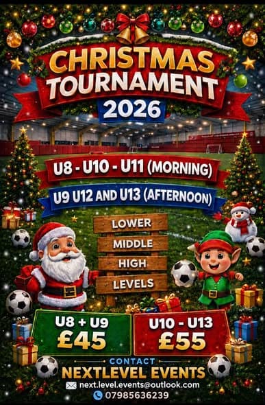 Christmas Tournament 2026 flyer
