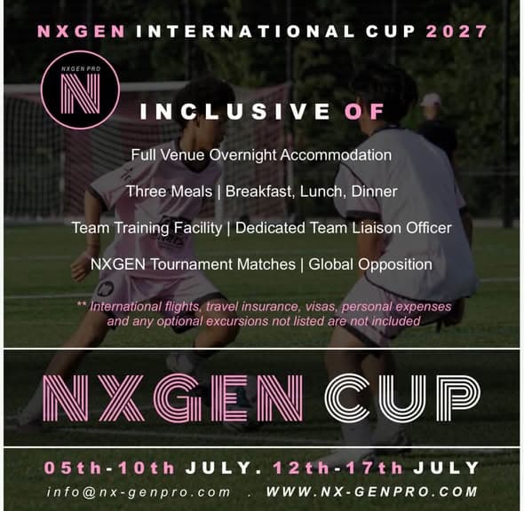 NXGEN International Cup 2027 flyer