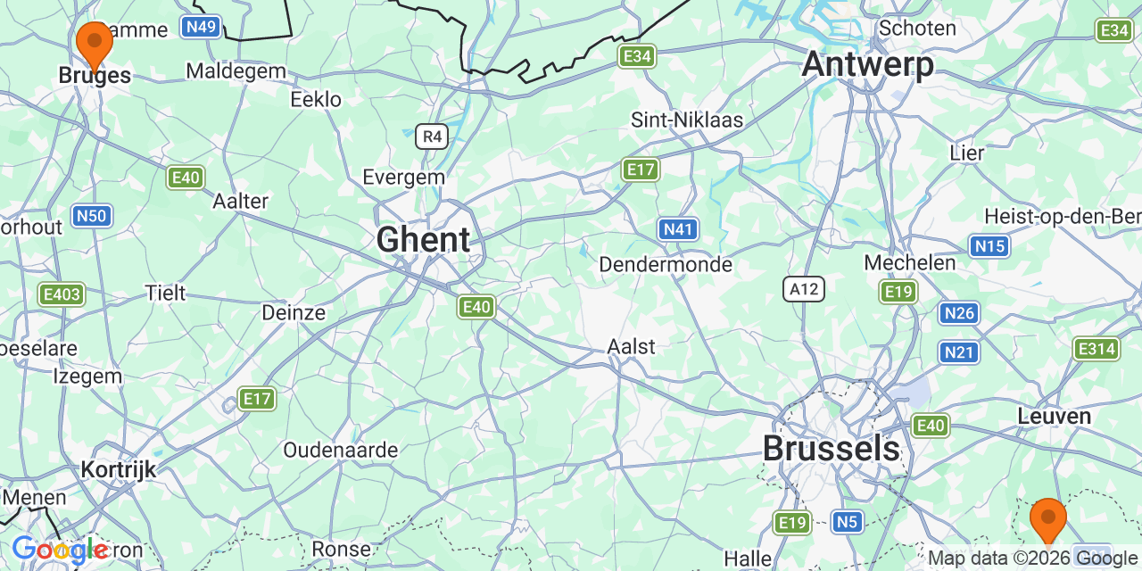 Kaart met de locaties: Voetbaltornooien U9