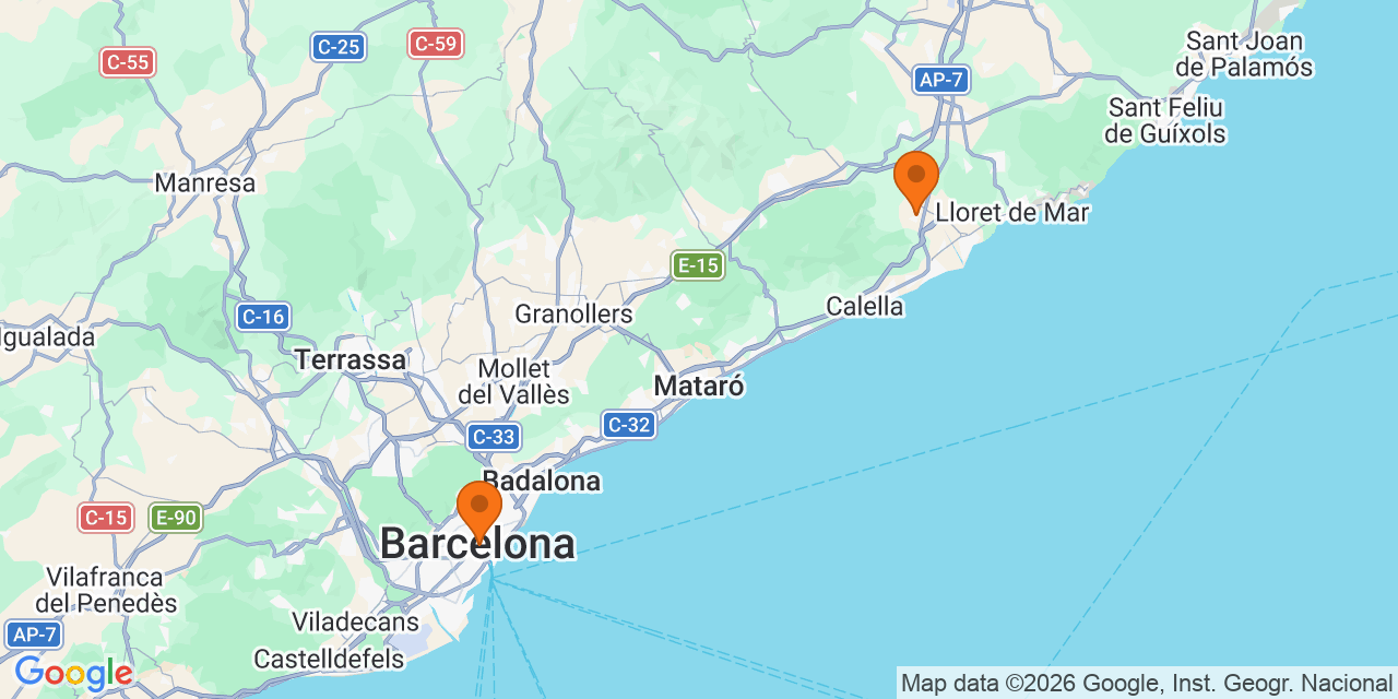 Mapa de las sedes: Torneos de fútbol en Catalonia