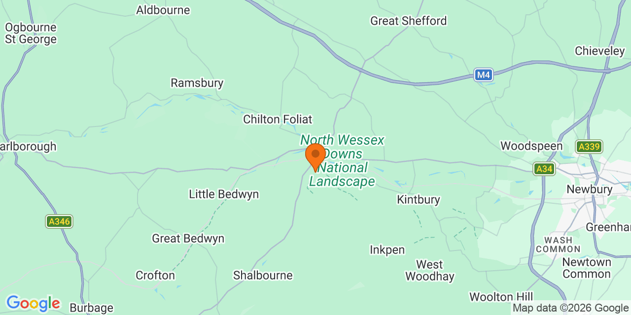 Map of the venues for Football tournaments in Hungerford