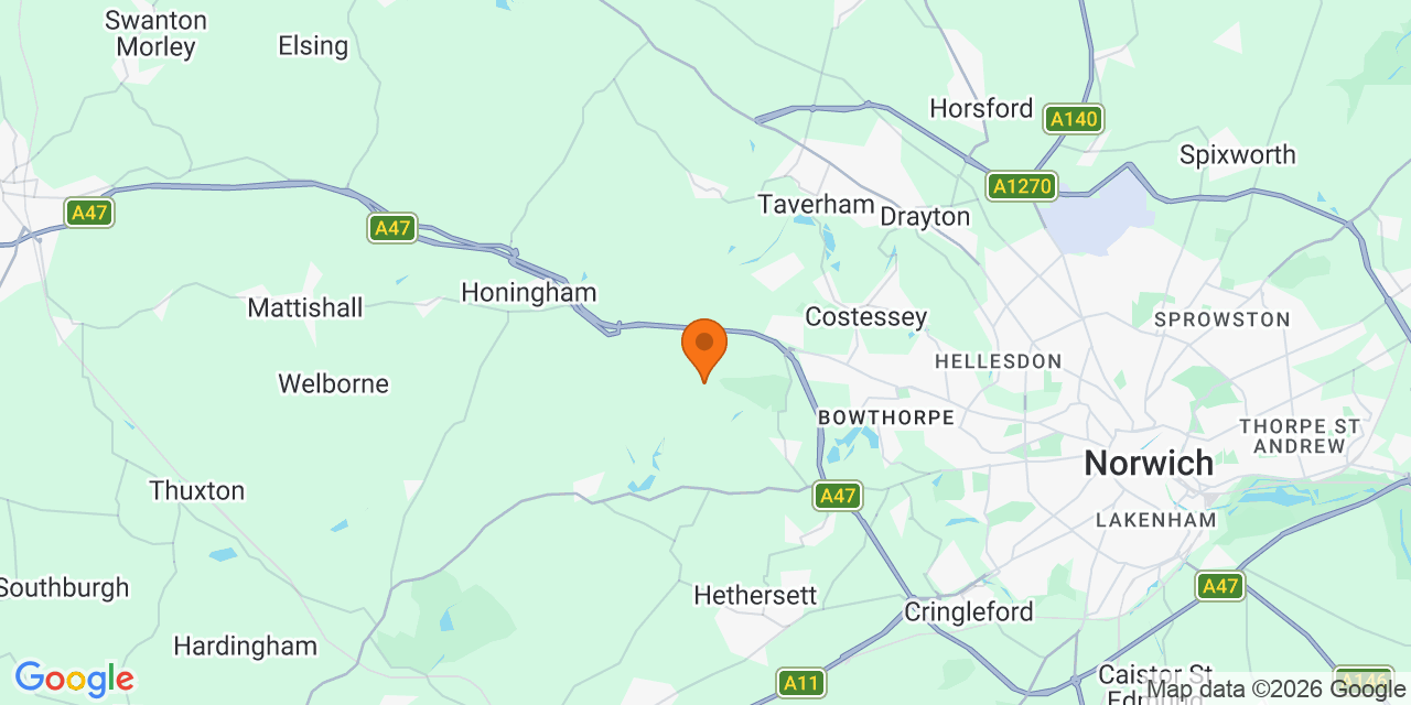 Map of the venues for Football tournaments in Norwich